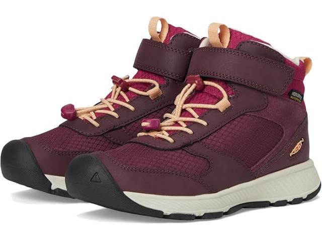 (取寄) キーン キッズ キッズ スキューア デュラブル イージー オン コンフォタブル ウォータープルーフ (リトル キッド/ビッグ キッド) KEEN Kids kids Skua Durable Easy On Comfortable Waterproof (Little Kid/Big Kid) Fig/Peach Fuzz