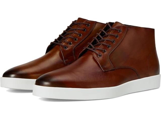 (取寄) ジョンストン&マーフィー コレクション メンズ ボリバル プレーン トゥ ブート Johnston & Murphy Collection men Johnston & Murphy Collection Bolivar Plain Toe Boot Brown Hand-Stained Calfskinの通販は