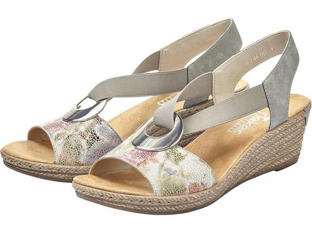 (取寄) リーカー レディース 624H6 ファニー H6 Rieker women 624H6 Fanni H6 Weiss/Multi/Cementの通販は 23,051円