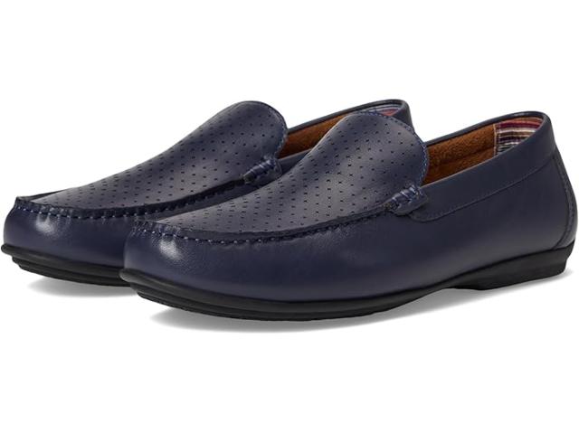 (取寄) ステイシー アダムス メンズ コンロイ モック トゥ ドライバ Stacy Adams men Conroy Moc Toe D Navy