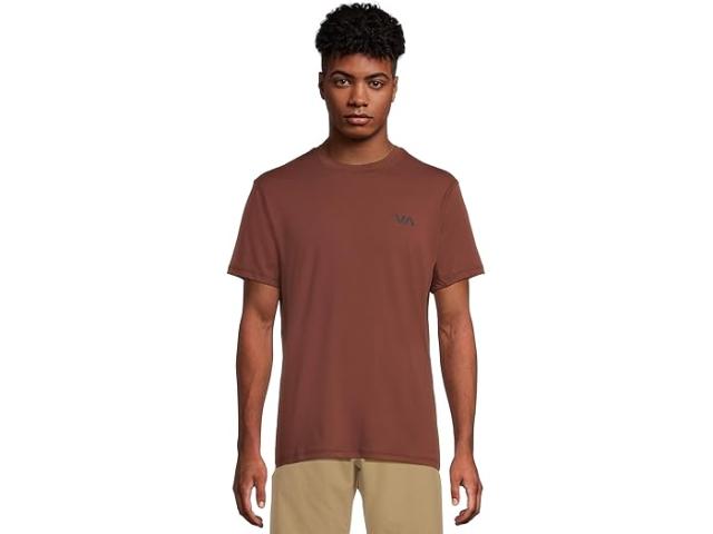 (取寄) ルーカ メンズ スポーツ ベント ショート スリーブ RVCA men Sport Vent Short Sleeve Red Earth