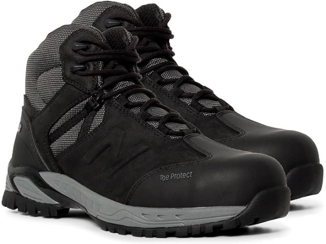 (取寄) ニューバランスワーク＆セーフティ メンズ オールサイト ウォータープルーフ コンプ トゥ エー PR SR New Balance Work & Safety men New Balance Work & Safety Allsite Waterproof Comp Toe EH PR SR Black