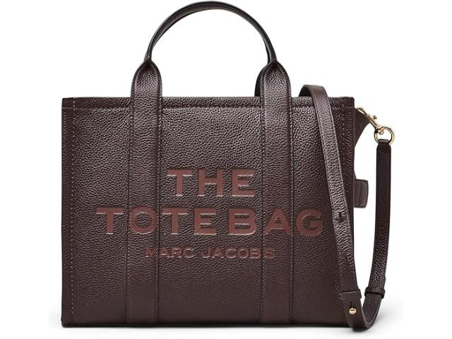 (取寄) マークジェイコブス レディース ザ レザー ミディアム トート バッグ Marc Jacobs women The Leather Medium Tote Bag Ganache
