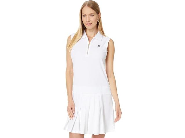(取寄) トミーヒルフィガー レディース ソリッド テニス ドレス Tommy Hilfiger women Tommy Hilfiger Solid Tennis Dress Bright Whiteの通販は 18,940円
