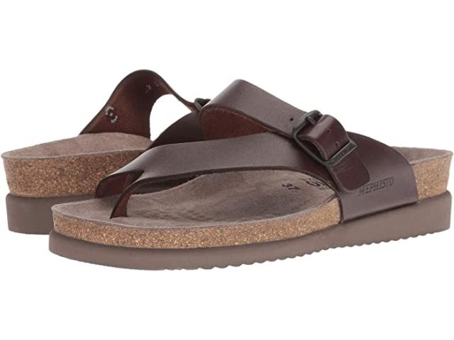 (取寄) メフィスト レディース ヘレン Mephisto women  Helen Dark Brown Waxy Leather