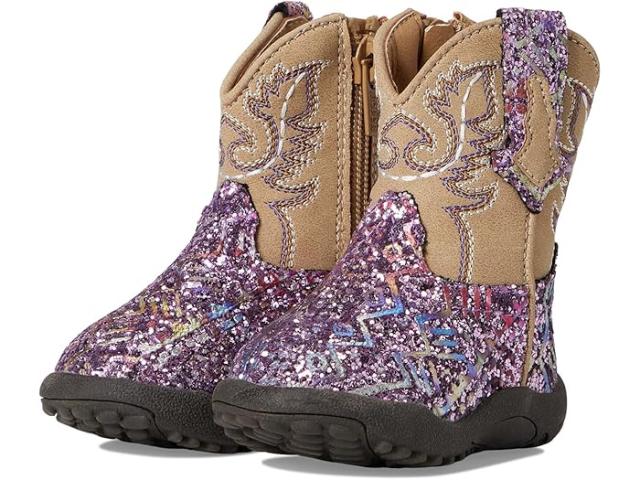 (取寄) ローパー キッズ ガールズ カウベビーズ グリッター アズテク (インファント/トドラー) Roper Kids girls Roper Kids Cowbabies Glitter Aztec (Infant/Toddler) Purpleの通販は