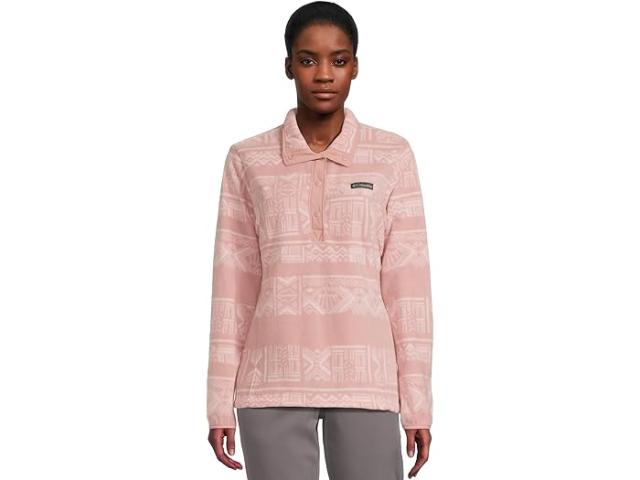 (取寄) コロンビア レディース ベントン スプリングス プリンテッド 1/2 スナップ Columbia women Benton Springs Printed 1/2 Snap Eraser Pink Deschutes Days