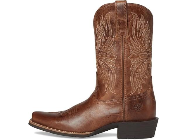 (取寄) アリアット メンズ スポーツ ナロー カッター トゥ カウボーイ ブーツ Ariat men Sport Narrow Cutter Toe Cowboy Boot Dark Tan 取寄) アリアット メンズ スポーツ ナロー カッター トゥ カウボーイ