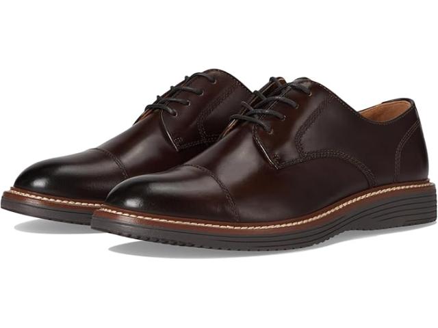 (取寄) ジョンストン&マーフィー メンズ アップトン キャップ トゥ Johnston & Murphy men Johnston & Murphy Upton Cap Toe Mahogany Full Grainの通販は