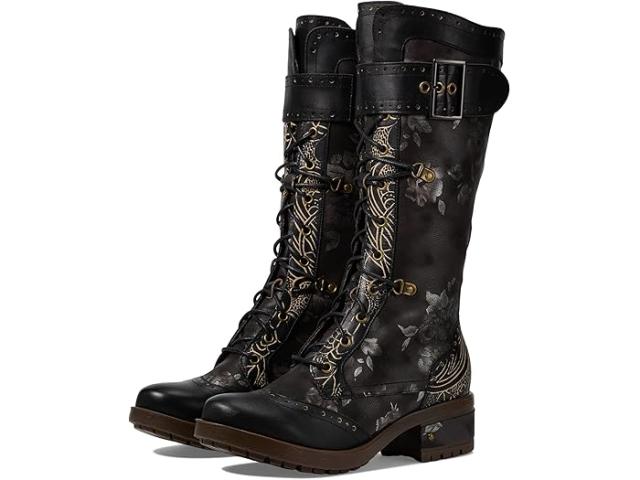 (取寄) ラルティストバイスプリングステップ レディース  L'Artiste by Spring Step women L'Artiste by Spring Step Kisha-Boss Black Multi