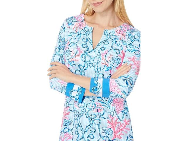 (取寄) リリー ピュリッツァー レディース Upf 50+ ナディーン ドレス Lilly Pulitzer women Lilly Pulitzer Upf 50+ Nadine Dress Multi Naut Today Engineered Chillylillyの通販は