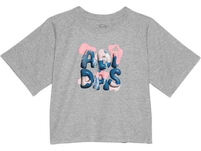 (取寄) アディダス キッズ ガールズ ショート スリーブ オーバーサイズ ティー キッズ) 取寄) アディダス キッズ ガールズ ラッシュガード ショート スリーブ