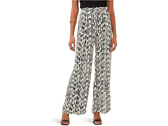 (取寄) ヴィンスカムート レディース ワイド レッグ パンツ ウィズ フロント プリーツ Vince Camuto women Wide Leg Pants With Front Pleat Classic Navy