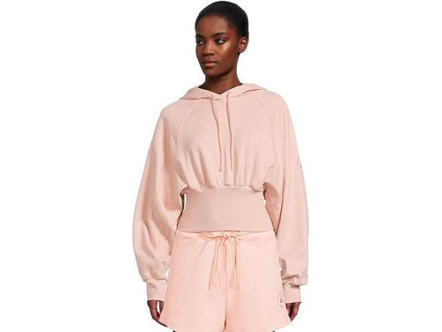 (取寄) アディダス バイ ステラマッカートニー レディース クロップド ブーディ adidas by Stella McCartney women Cropped Hoodie JJ4161 Vapour Pink