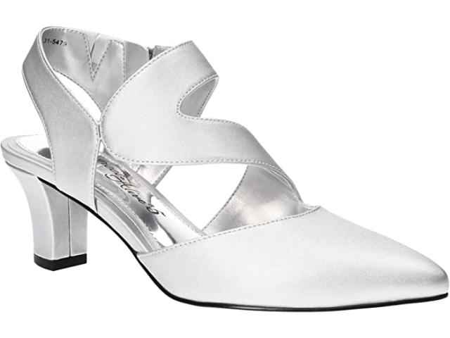 (取寄) イージーストリート レディース ベニュー Easy Street women  Venue Silver Satin/Gore