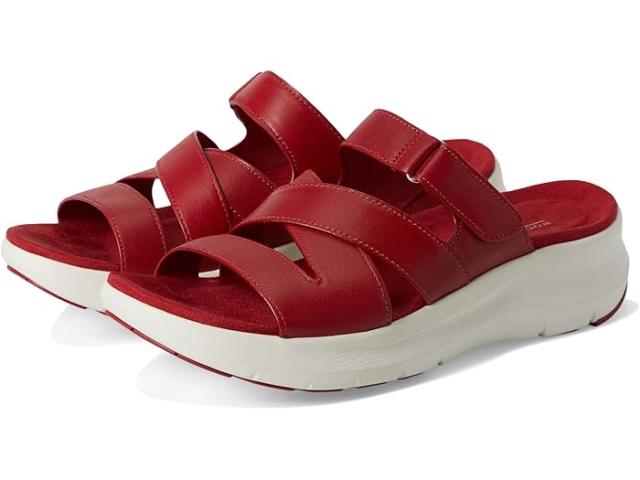 (取寄) ロックポート レディース  Rockport women Qwyn Red Leather