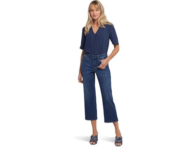 (取寄) エヌワイディージェイ レディース リラックスド-フィット パイパー クロップ ジーンズ NYDJ women Relaxed Piper Crop Jeans Rio Rapids