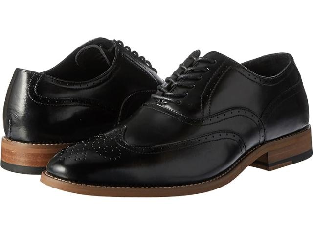(取寄) ステイシー アダムス メンズ ダンバー ウィングチップ オックスフォード Stacy Adams men Stacy Adams Dunbar Wingtip Oxford Black