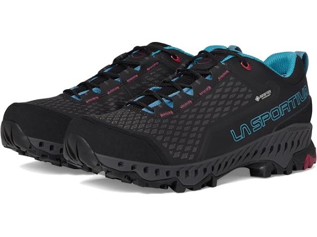 (取寄) スポルティバ レディース スパイア Gtx La Sportiva women La Sportiva Spire GTX Black/Topaz