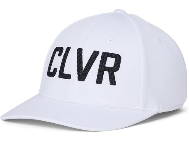 (取寄) ブラッククローバー 1 ハット Black Clover Clvr 1 Hat White Hat/Black Chain Stitch Embroidery