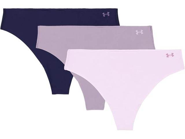 (取寄) アンダーアーマー レディース シームレス トング - 3 PK ソリッド Under Armour women Seamless Thong - 3 PK Solid Purple Ace 取寄) アンダーアーマー レディース シームレス トング - 3 PK