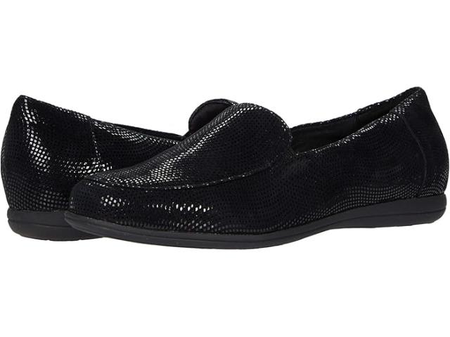 (取寄) トロッターズ レディース ディアナ Trotters women Deanna Black Mini Dots Leather