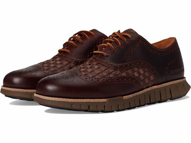 (取寄) コールハーン メンズ ゼログランド リマスタード ウィングチップ オックスフォード ライン Cole Haan men Cole Haan Zerogrand Remastered Wingtip Oxford Lined Scotch Woven/Lavaの通販は