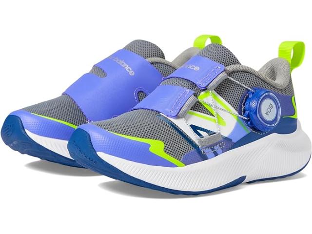 (取寄) ニューバランス キッズ ボーイズ ダイナソフト リビール V4 ボア (リトル キッド) New Balance Kids boys New Balance Kids Dynasoft Reveal v4 BOA (Little Kid) Shadow Grey/Electric Indigoの通販は 23,010円