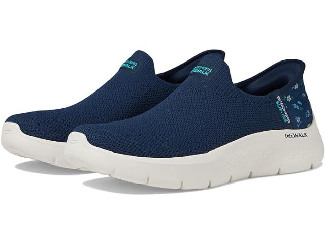 (取寄) スケッチャーズ パフォーマンス レディース ゴー ウォーク フレックス サンセット ロゼ ハンズ フリー スリップ-インス SKECHERS Performance women SKECHERS Performance Go Walk Flex Sunset Rose Hands Free Slip-Ins Navy/Turquoise