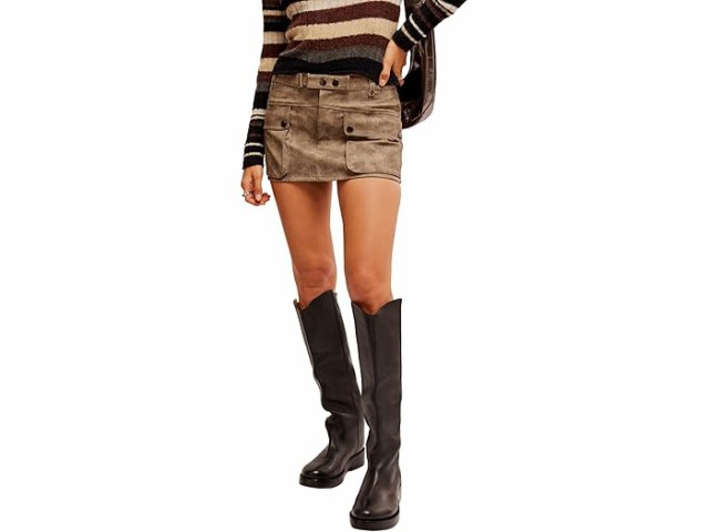 (取寄) フリーピープル レディース モッド モーメント ミニ スカート Free People women Free People Mod Moment Mini Skirt Mocha Comboの通販は
