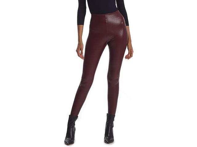 (取寄) コマンドー レディース パーフェクト コントロール フォー レザー レギンス Commando women Perfect Control Faux Leather Leggings Oxblood