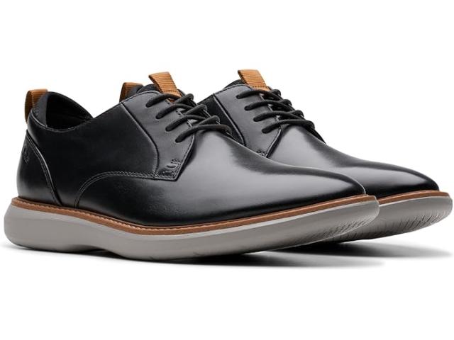 (取寄) クラークス メンズ ブランタン プレーン Clarks men Clarks Brantin Plain Black Leather