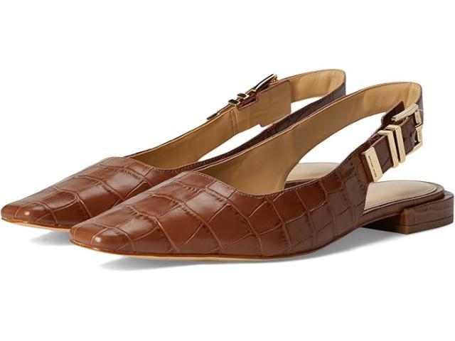 (取寄) マイケルコース レディース スリング フラッツ MICHAEL Michael Kors women Darrington Sling Flat Chestnut