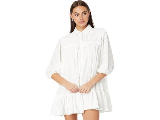 (取寄) ラインアンドドット レディース アンジェリカ ミニ ドレス line and dot women Angelica Mini Dress Ivory