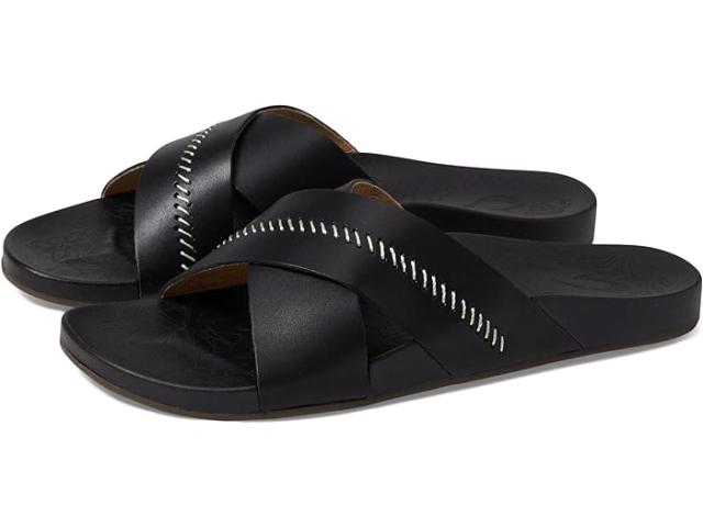 (取寄) オルカイ レディース キペアー オル OluKai women OluKai Kipea'a 'Olu Black/Blackの通販は