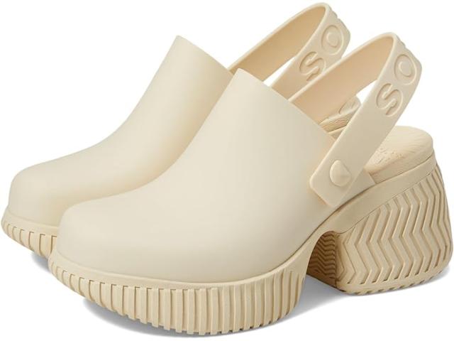 (取寄) ソレル レディース ONA ヒール クロッグ SOREL women SOREL ONA Streetworks Heel Clog Honey White/Sea Saltの通販は