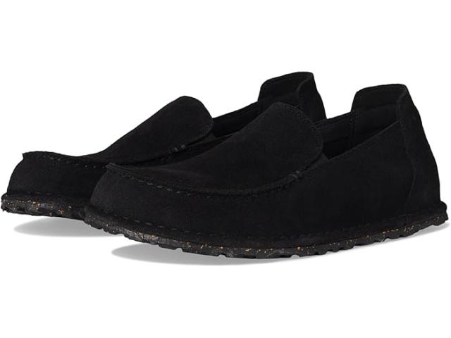 (取寄) ビルケンシュトック メンズ ウッティ ディープ ブルー - スエード Birkenstock men Utti Deep Blue - Suede Black