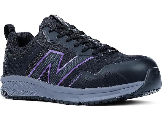 (取寄) ニューバランスワーク＆セーフティ レディース イバルブ アロイ トゥ エー SR New Balance Work & Safety women New Balance Work & Safety Evolve Alloy Toe EH SR Black/Purpleの通販は 40,280円
