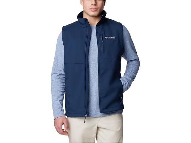 (取寄) コロンビア メンズ アセンダー リ ソフトシェル ベスト Columbia men Ascender II Softshell Vest Collegiate Navy