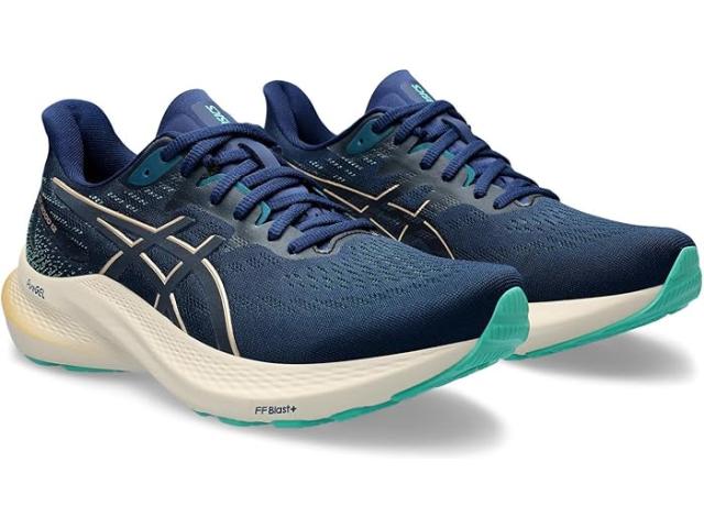 (取寄) アシックス レディース GT-2000 12 ASICS women ASICS Gt-2000 12 Blue Expanse/Champagneの通販は