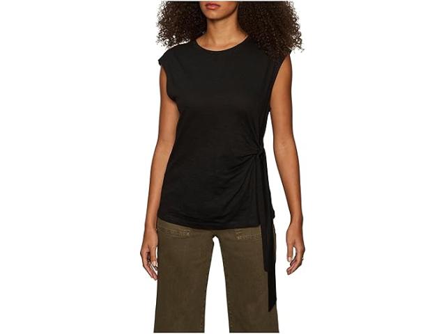 (取寄) サンクチュアリ レディース サイド タイ マッスル ティー Sanctuary women Side Tie Muscle Tee Black