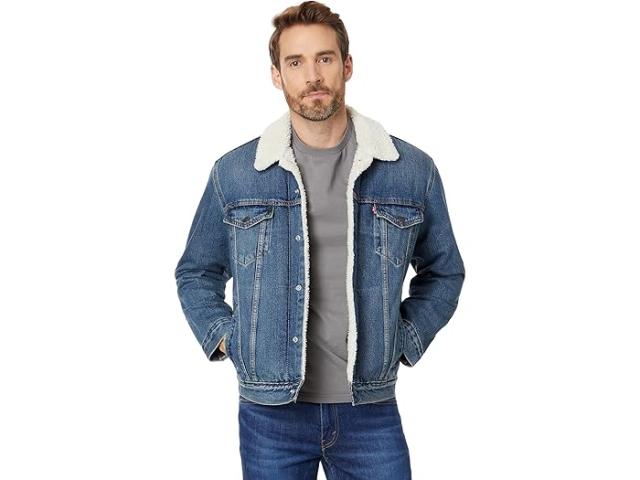 (取寄) リーバイス プレミアム メンズ タイプ 3 シェルパ トラッカー Levi's Premium men Levi's Premium Type III Sherpa Trucker Fableの通販は