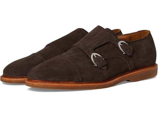 (取寄) アレンエドモンズ メンズ モンク ストラップ シューズ Allen Edmonds men Kingstonvers Monk Strap Shoes Chocolate Suede