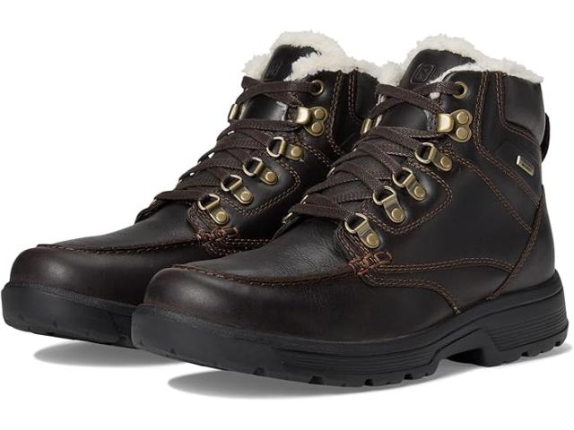 (取寄) ロックポート メンズ エズラ ウォータープルーフ ブーツ Rockport men Ezra Waterproof Boots Dark Brown Leather