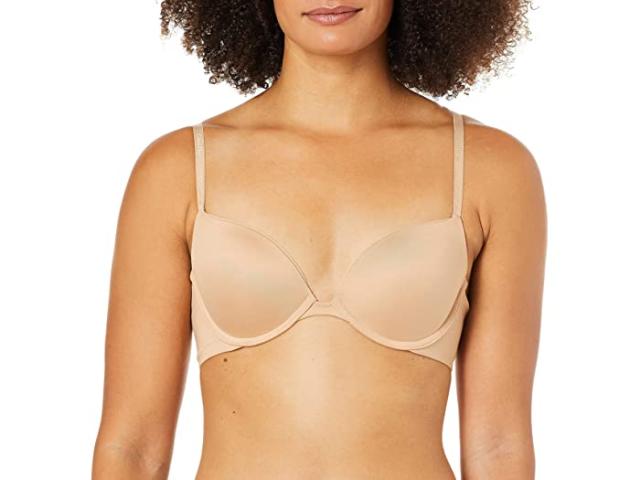 (取寄) カルバンクライン レディース ウィメンズ コンスタント プッシュ アップ バンジ ブラ Calvin Klein women Calvin Klein Women's Constant Push Up Plunge Bra Bareの通販は