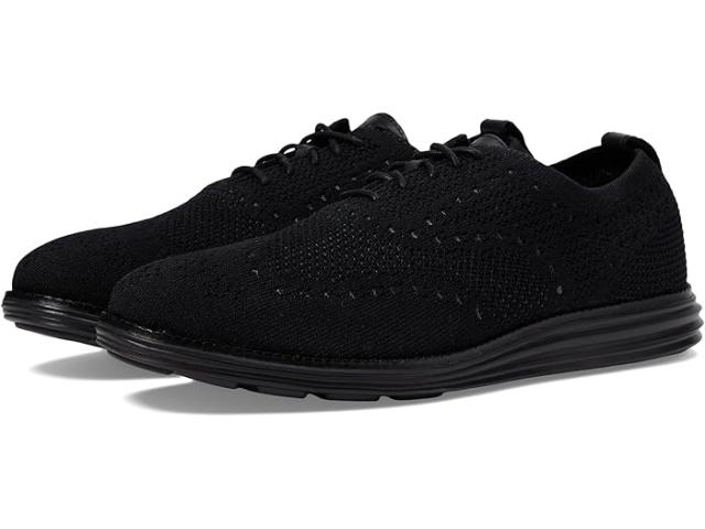 (取寄) コールハーン メンズ オリジナル グランド ステッチライト ウィングチップ オックスフォード Cole Haan men  Original Grand Stitchlite Wingtip Oxford Black/Blackの通販は