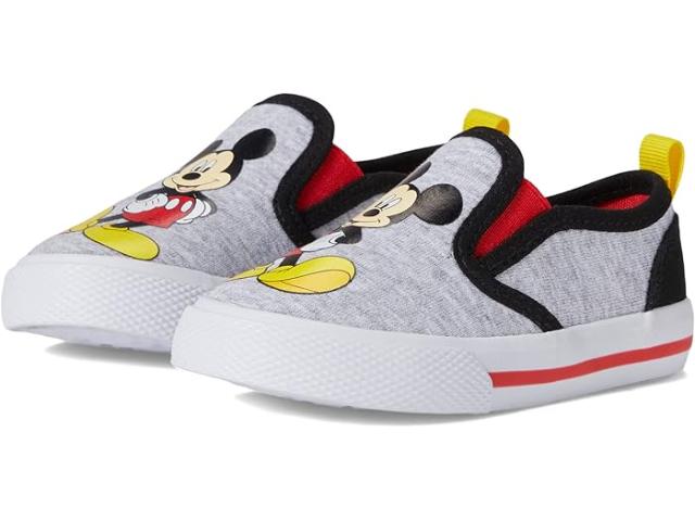 (取寄) ジョズモ ボーイズ ミッキー キャンバス スリップ-オン (トドラー/リトル キッド) Josmo boys Josmo Mickey Canvas Slip-On (Toddler/Little Kid) Grey/Redの通販は 10,025円