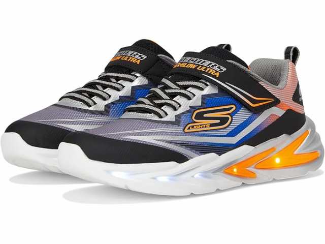 (取寄) スケッチャーズ キッズ ボーイズ フレックス-グロー ウルトラ (リトル キッド/ビッグ キッド) SKECHERS KIDS boys SKECHERS KIDS Flex-Glow Ultra 400139L (Little Kid/Big Kid) Black/Silverの通販は