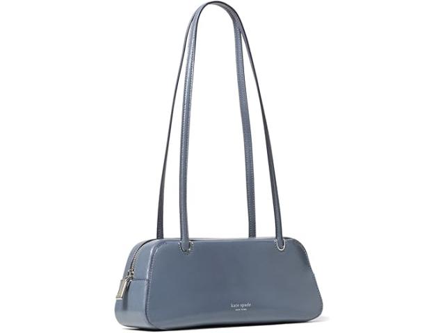 (取寄) ケイトスペード レディース グレース グレイズ レザー イースト-ウエスト ショルダー Kate Spade New York women Grace Glazed Leather East-west Shoulder Cinder Grey