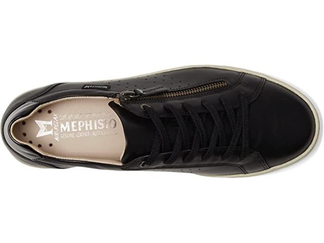 (取寄) メフィスト レディース ニキータ 100パーセント Mephisto women  Nikita 1 Black Silk Leather